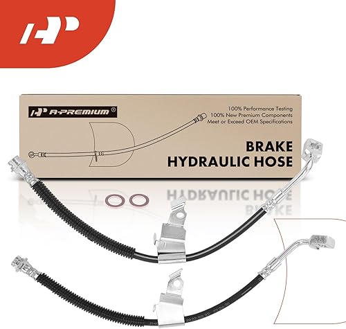 Miniatura 9 de A-Premium Manguera hidráulica de freno delantero para conductor y pasajero compatible con modelos Buick y Cadillac - Lucerna 2006-2011, DTS 2006-2011