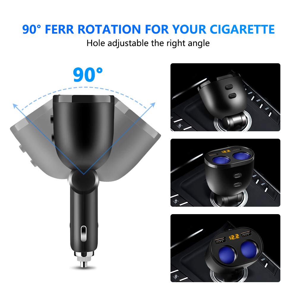 Universale Doppio 2 Port USB 3.1A 12V Auto Presa Accendisigari - Foto 7