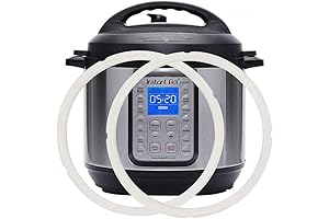 Replacement Silicone Sealing Ring for 8-Quart Instant Pots - 2 Pack