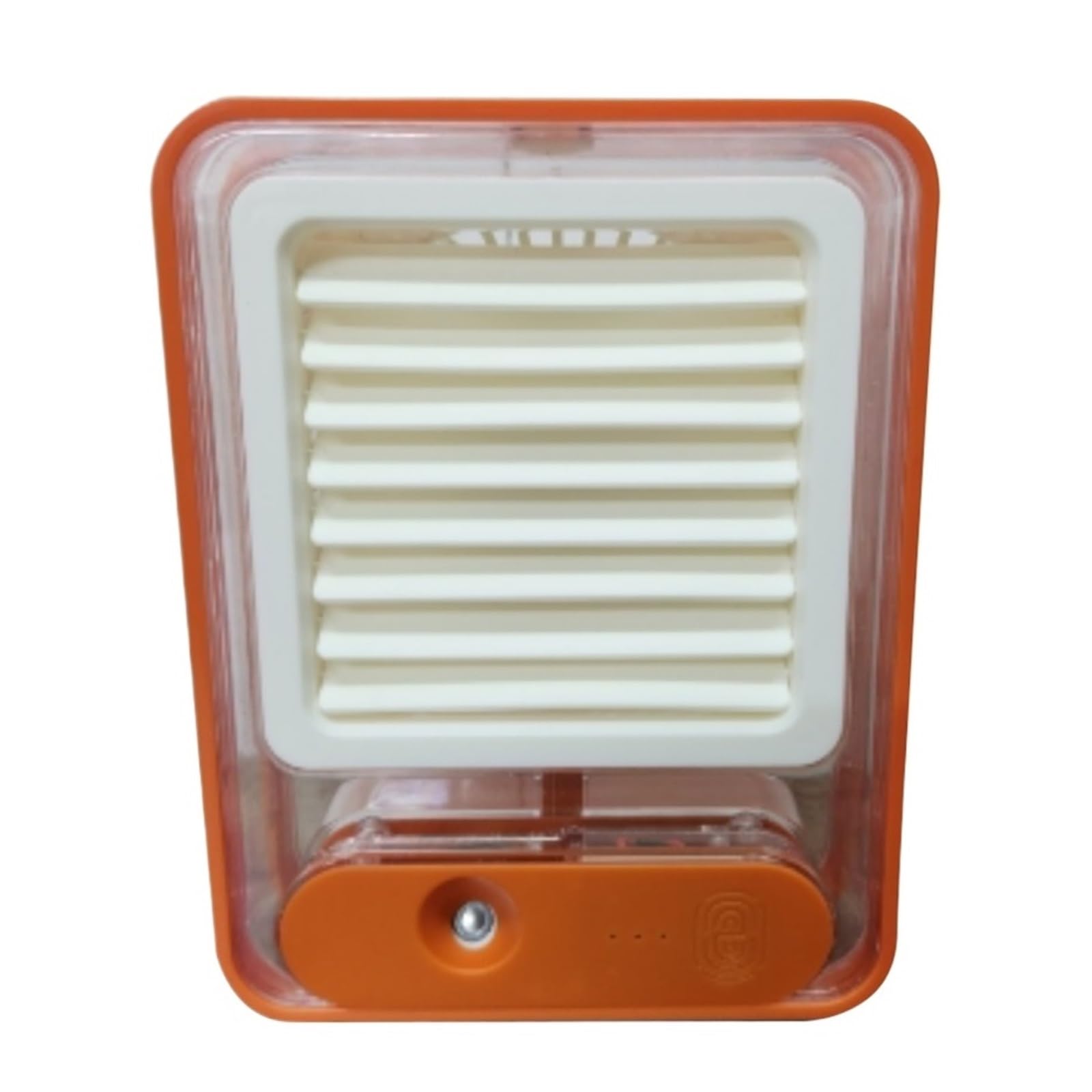 Cczrd One Color Portable Misting Fan Usb Rechargeable Water With Colorful Night Light Desk For Travel Home Office Airflow Comfort Refreshing Breeze