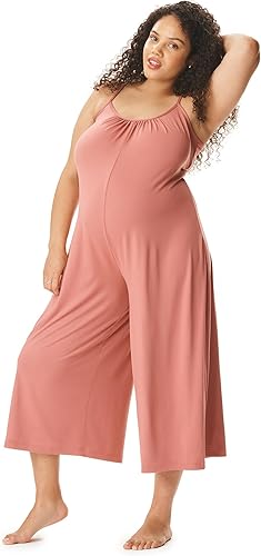 Motherhood Maternity Womens Lounge Romper, Withered Rose, Medium