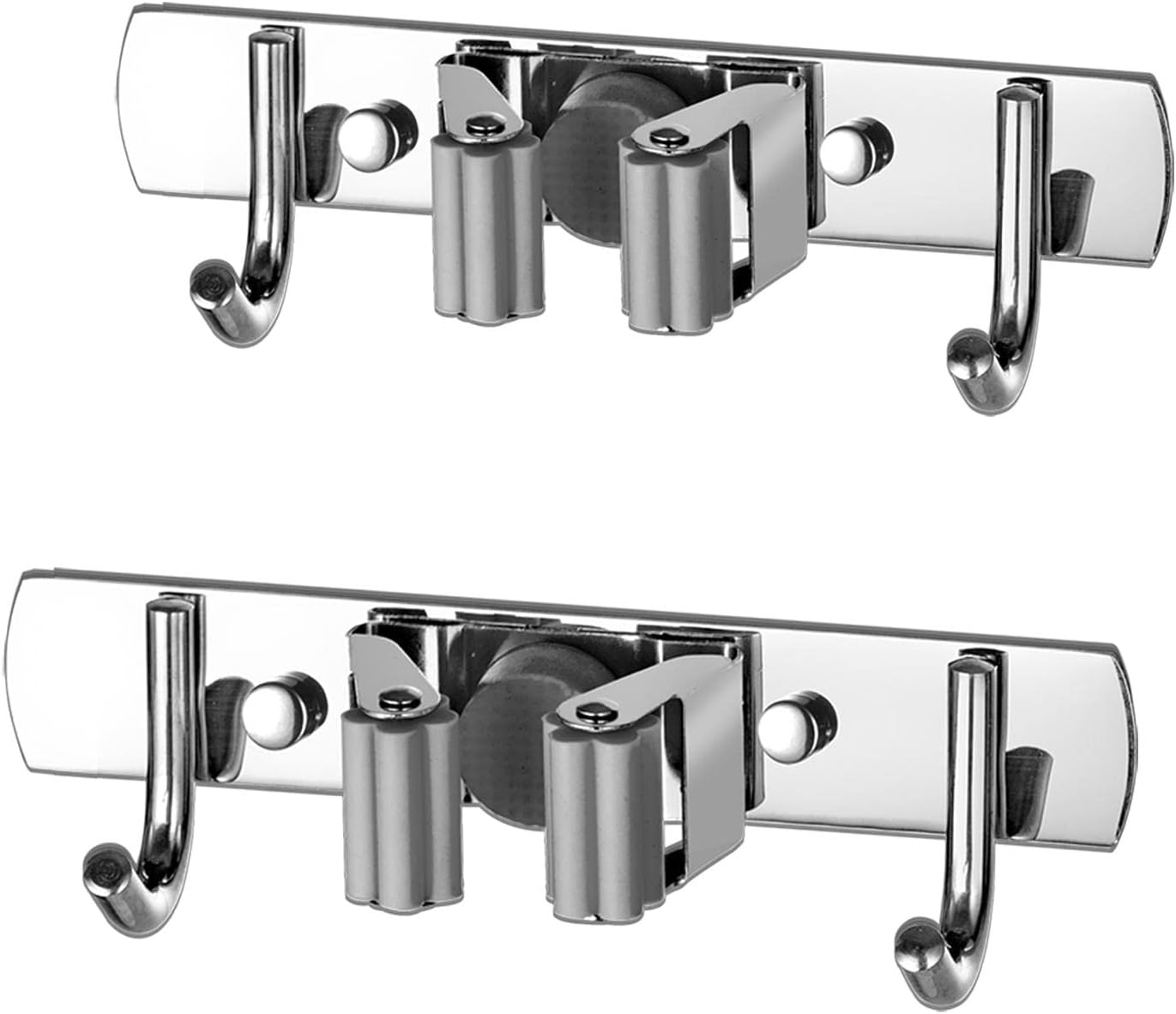 OUAIVANY Mop and Broom Holder Wall Mount, Mop Holder