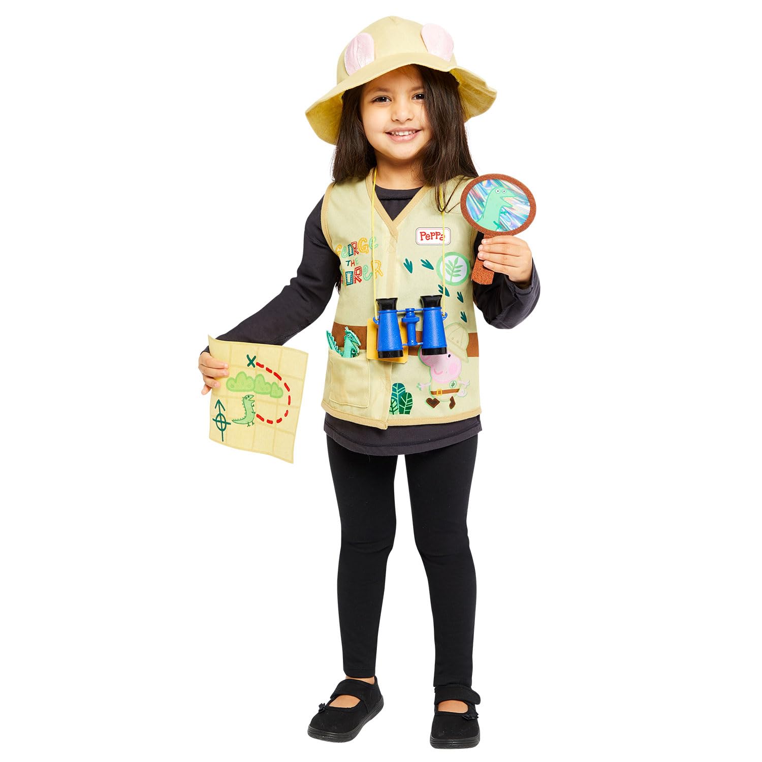 (PKT) (Fix 12/25) (9907536) Child Boys George The Explorer Set (3-4yr) - Peppa Pig