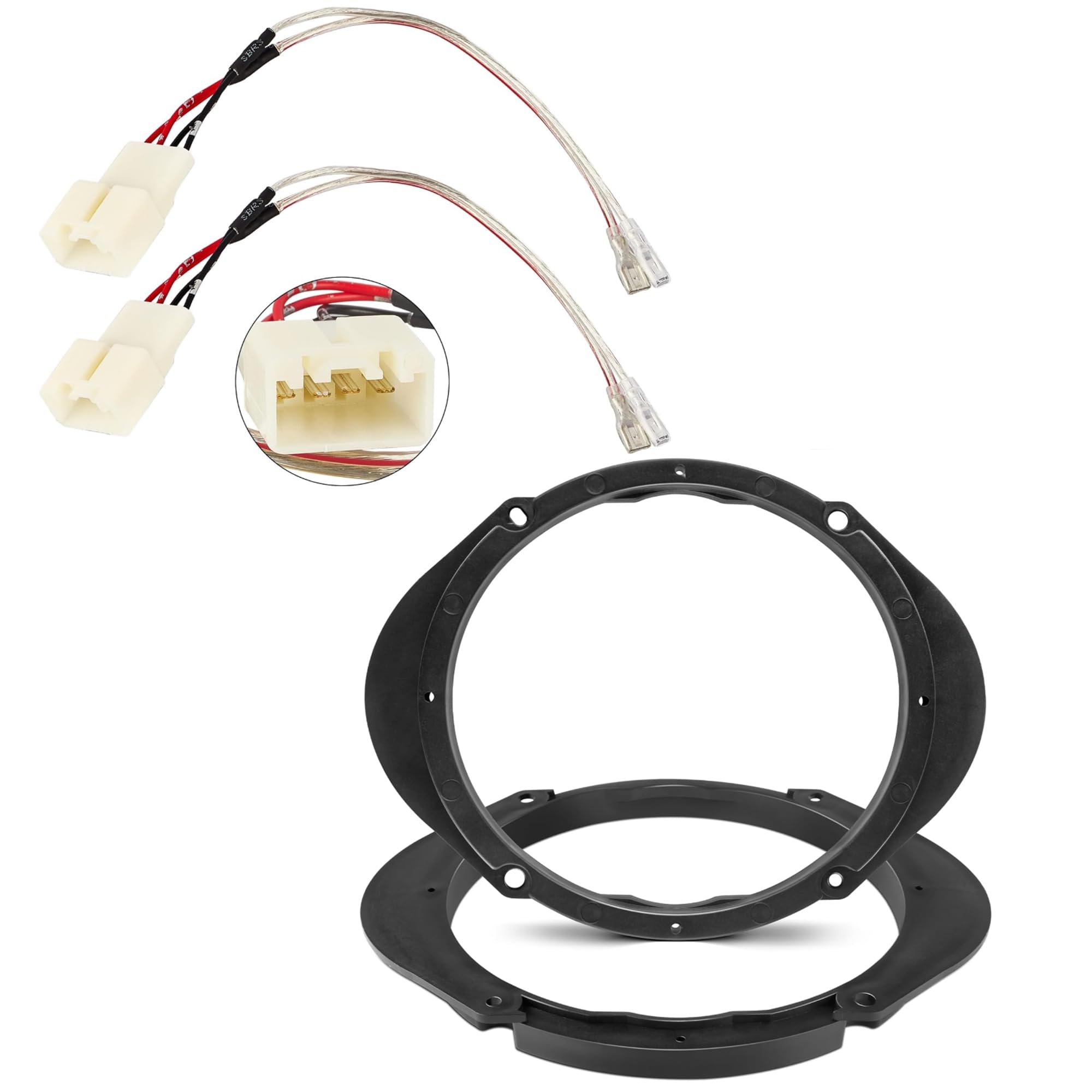 Amazon.com: NuIth 5x7 or 6x8 to 6.5” Door Speaker Spacers + 72