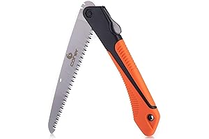 Ultralight Folding Camp Saw 8 Inch Outdoor Survival Gear with Durable Razor-Sharp Blade