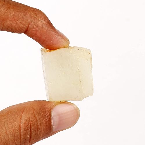 Miniatura 3 de GEMHUB Cristal de piedra lunar curativa natural crudo de 191 quilates, piedra mineral natural, hecho a mano, piedra de cristal suelta