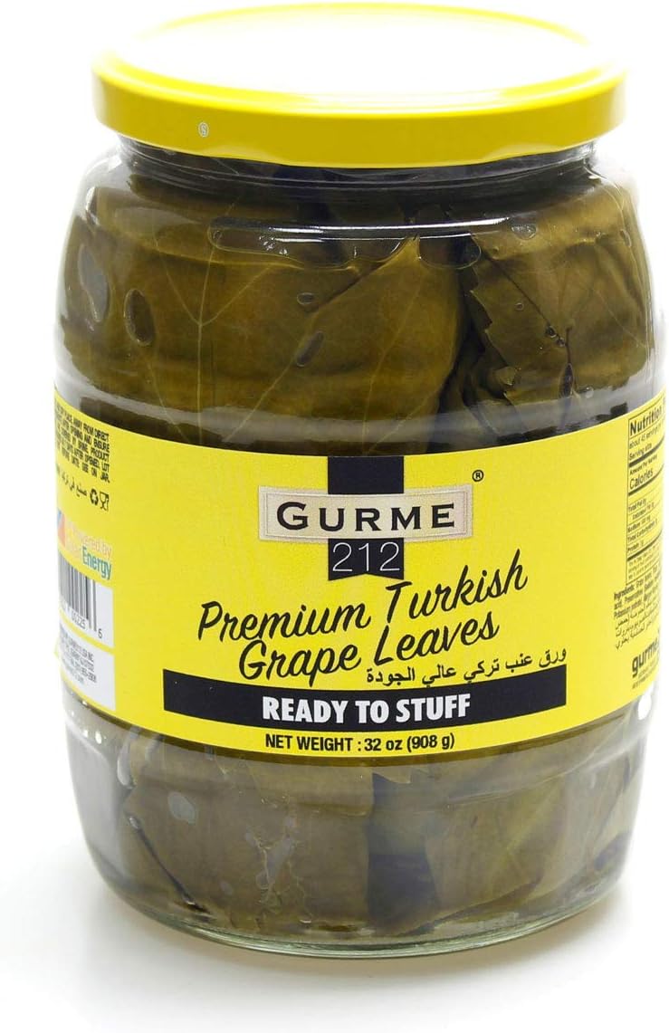 Gurme212 Premium Turkish Grape Leaves 32 oz