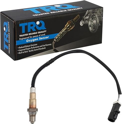 Vista 287 de TRQ Sensor de Oxígeno O2 de 4 Hilos de Banda Estrecha Compatible con VW Atlas 2.0L 2018-21, VW GTI 2.0L 2016-18, Audi A3 Quattro 2.0L 2015-18, VW