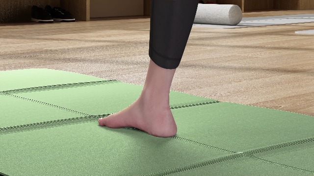Opvouwbare Yogamat Opvouwbare Suède Yogamat - 1,5 Mm Dik, Antislip, Draagbaar Met Tas, Voor Yoga, Pilates, Reizen (72x24 Inch) Antislip Yogamat Rubber