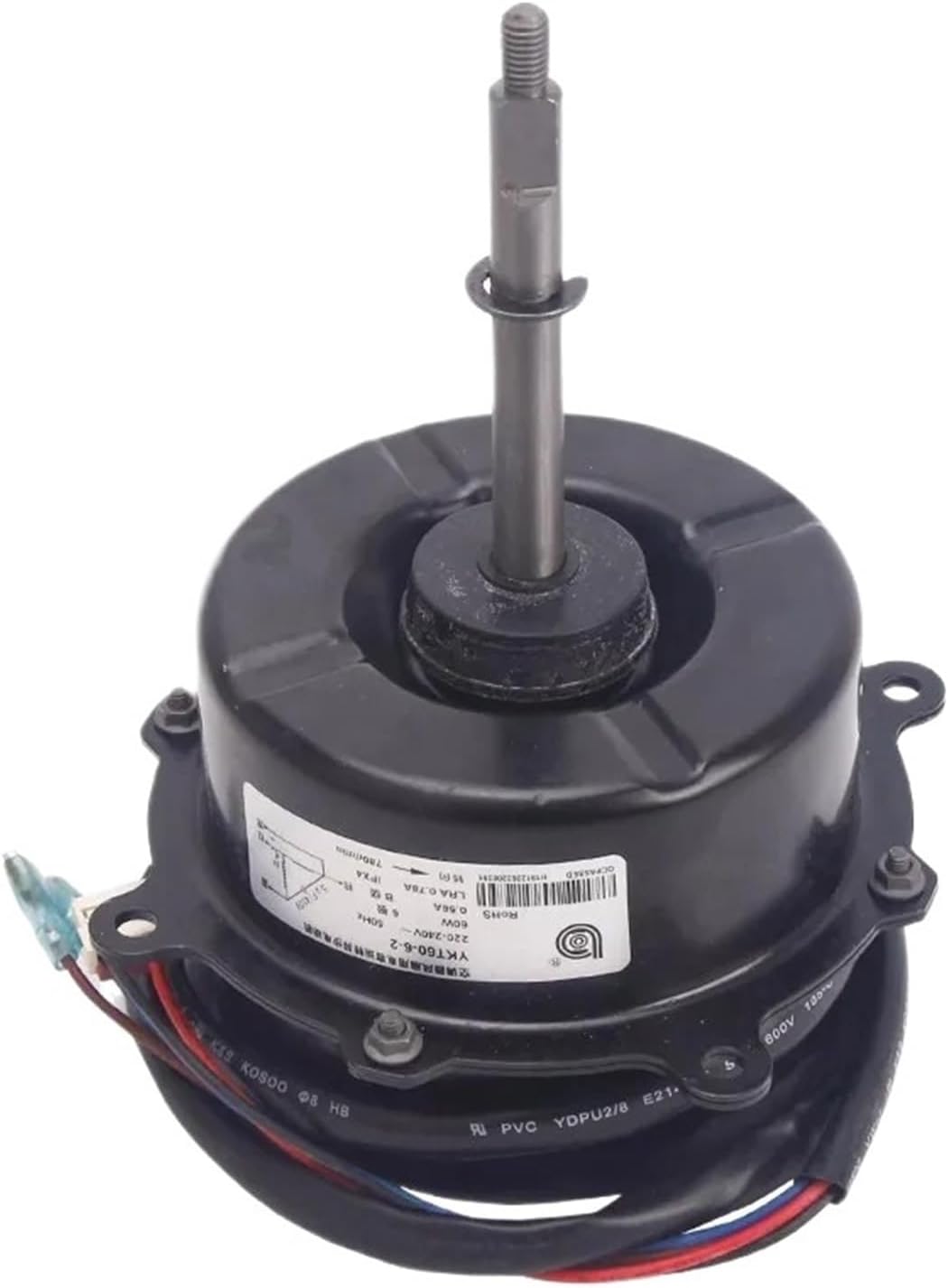 220-240V 50Hz 60W Air Conditioner External Fan Motor Replacement Spare Parts, Compatible For Midea, Air Conditioner YKT-60-6-2 Replace spare parts