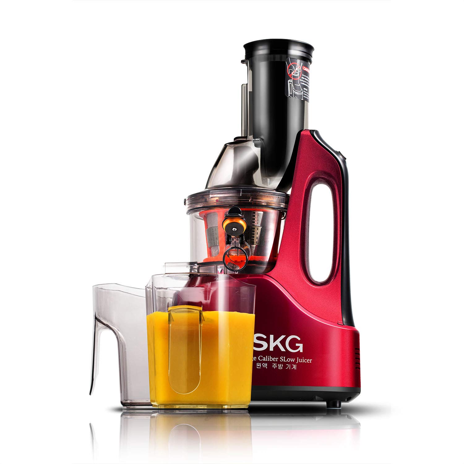 Buy SKG Wide Chute AntiOxidation Slow Masticating Juicer (RED, 240W AC