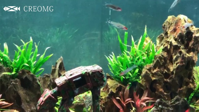 Cueva Para Acuario De Cerámica - 2 Piezas, Escondite Para Peces Betta, Cíclidos, Camarones, 7.8x6.3x6.3 Cm