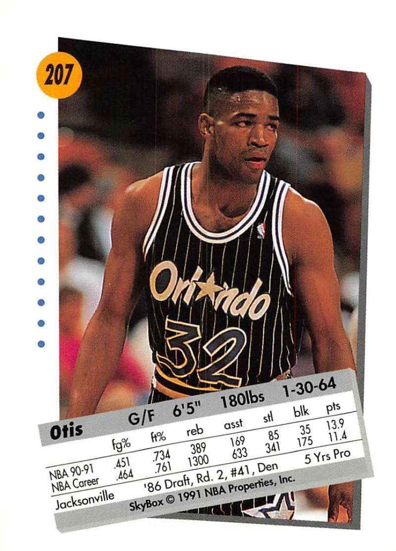 Amazon.com: 1991-92 SkyBox Basketball #207 Otis Smith Orlando