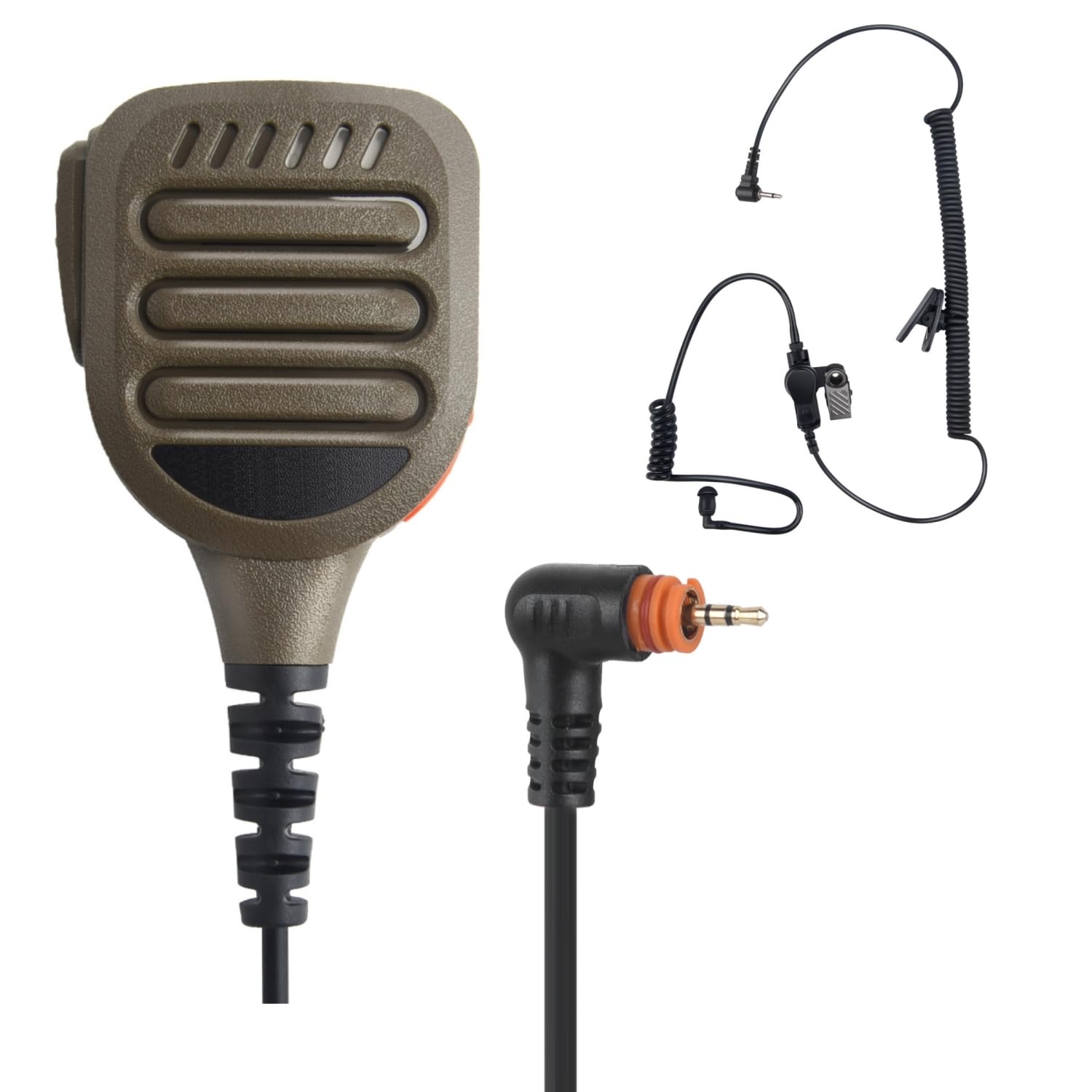 IP65 Waterproof Remote Speaker Lapel Shoulder Mic for Motorola Wave Radio DLR110 TLK100 TLK110 SL300 SL1600 SL2600 SL3500e SL4000 SL7000e SL7550 SL7550e SL7580 SL7580e SL7590 SL8550 SL1K SL1M