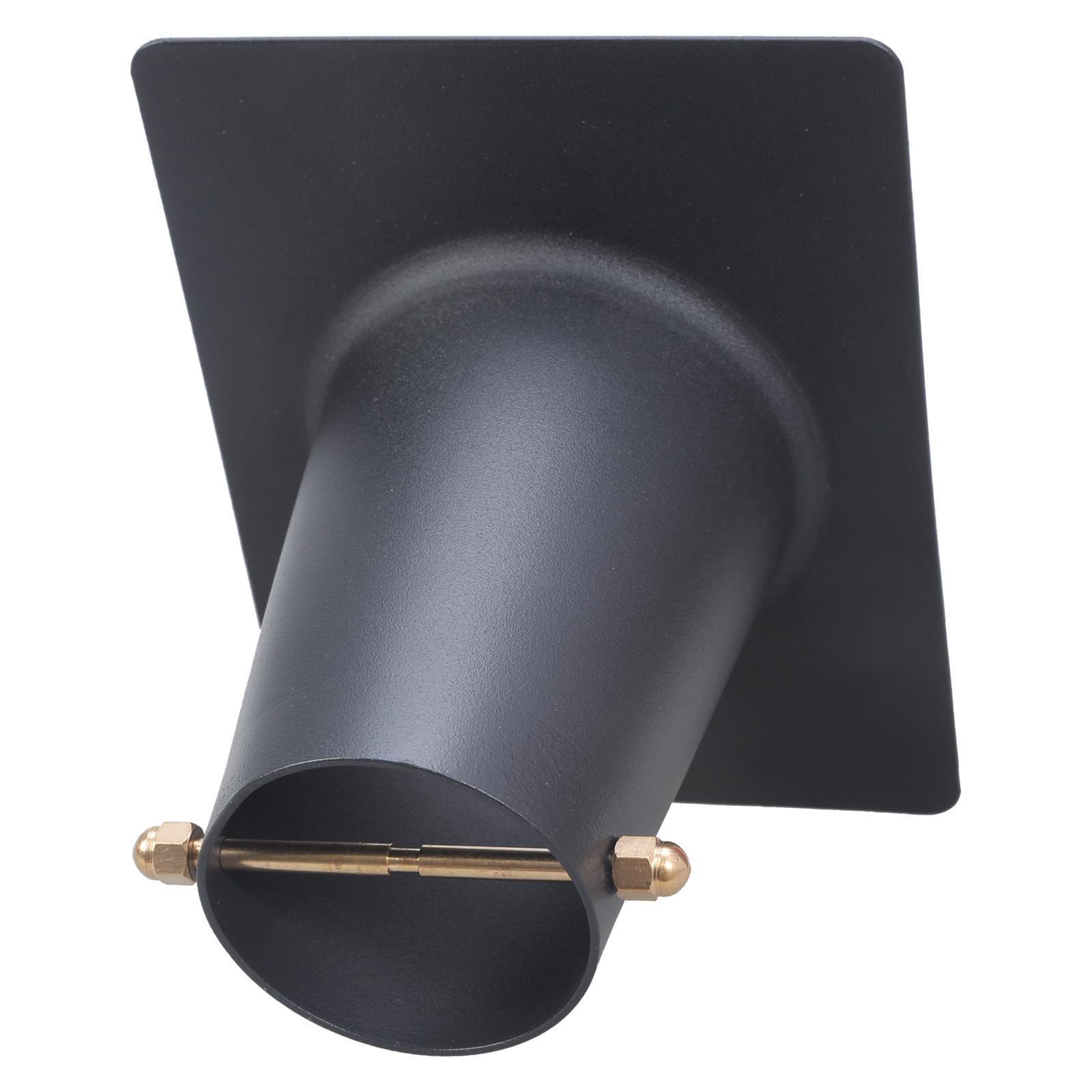 Gutter Adapter Black Stainless Steel Textured Gutter Chain Downspout Rain Integrated Outdoor Aluminum Rain Fitting