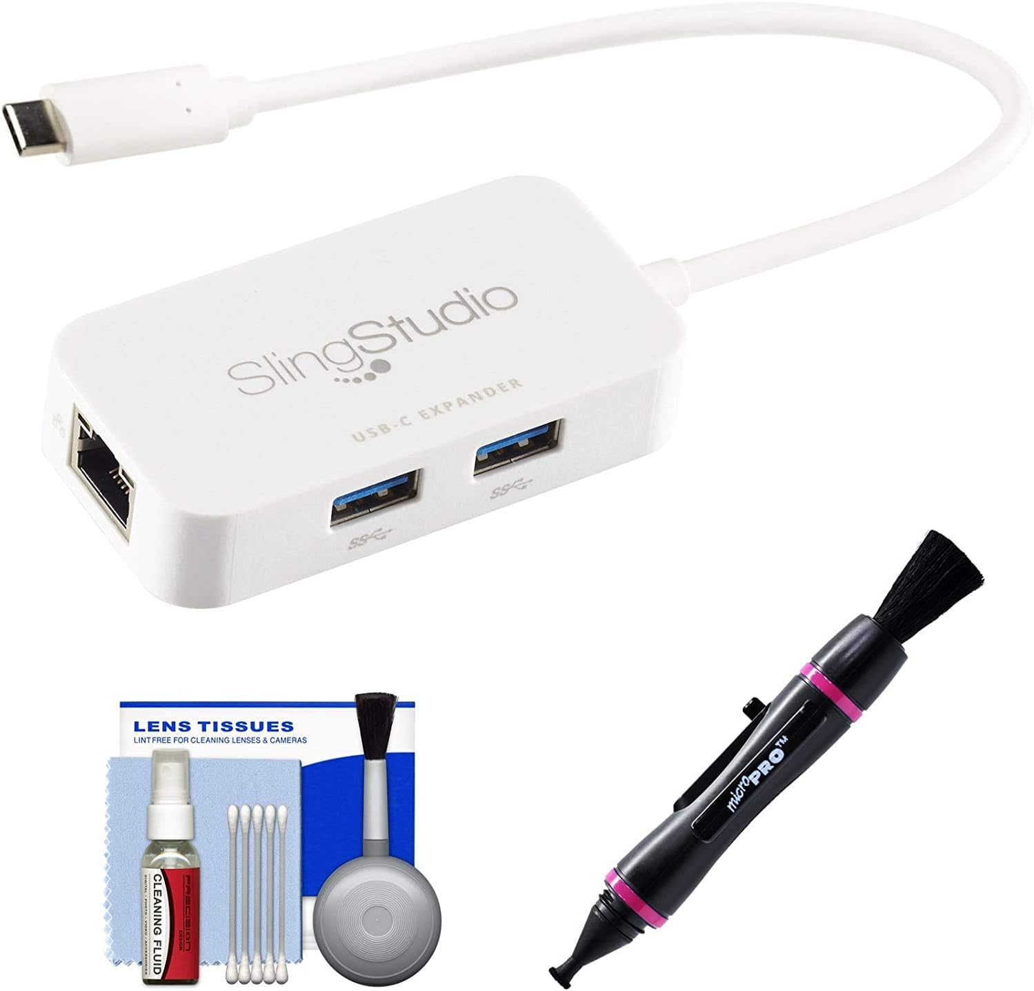 SlingStudio USB-C Expander with Cleaning Kit