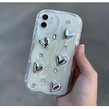 iPhone 11 Uyumlu 3D Kalpl  Ta l  K l f, Ekru