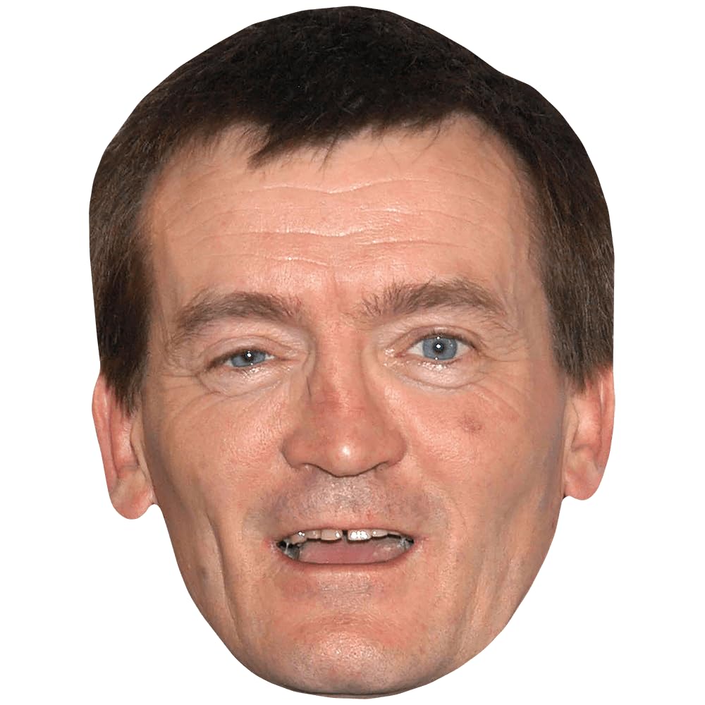 Sean Feargal Sharkey (Short Hair) Celebrity Mask, Flat Card Face, Fancy Dress Mask