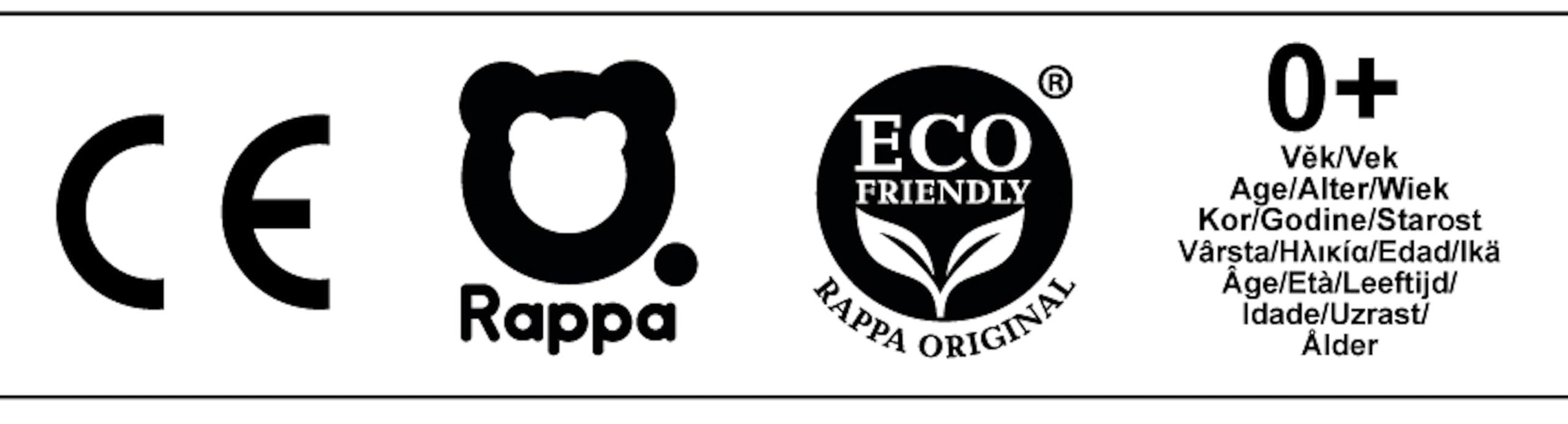 Rappa Bull Terrier Anglais 30 cm Eco-Friendly