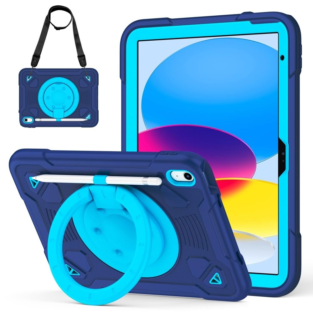 Coque iPad 11 Protection silicone avec sangle pour un usage quotidien