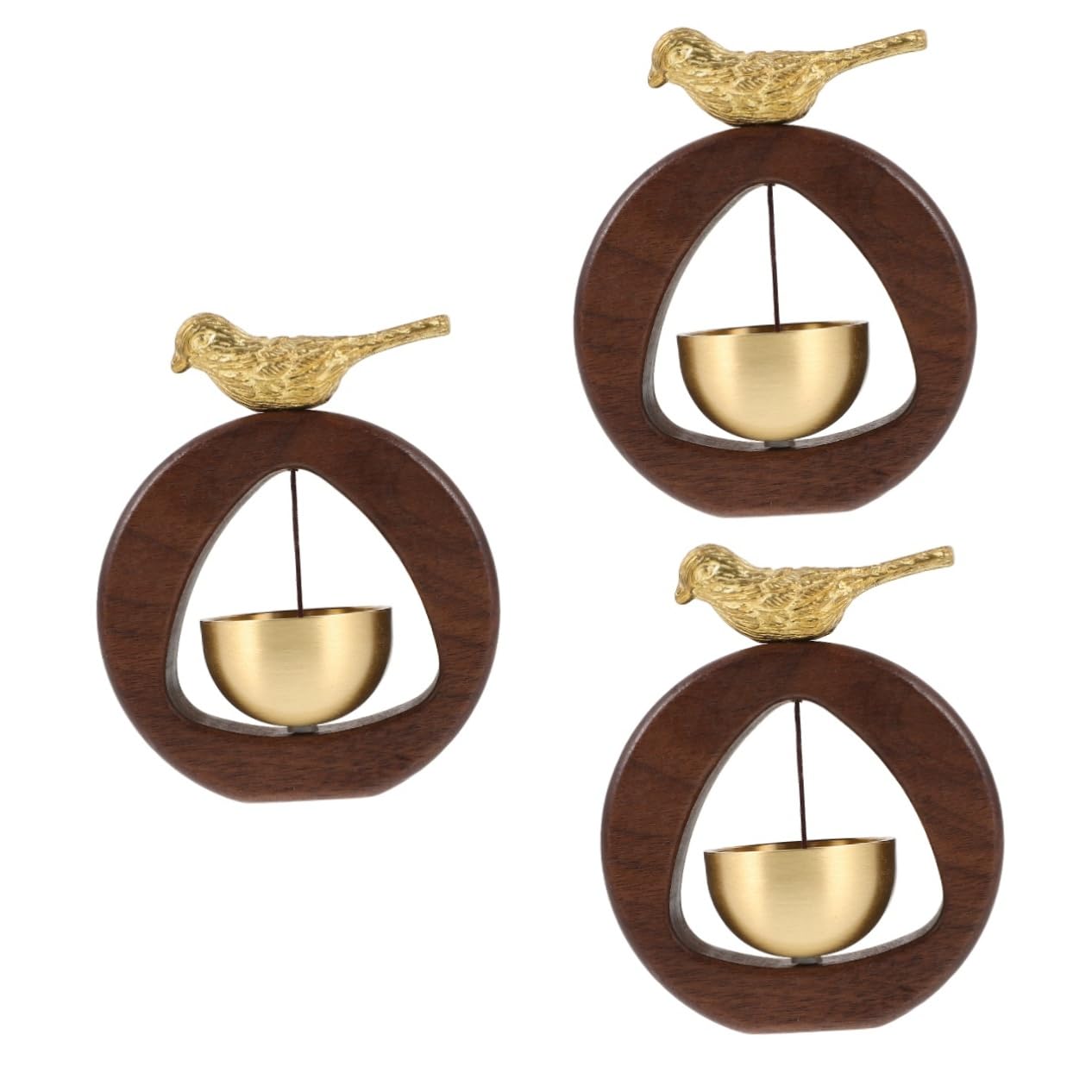 Carillon vintage en bois pour créer une ambiance entrée maison