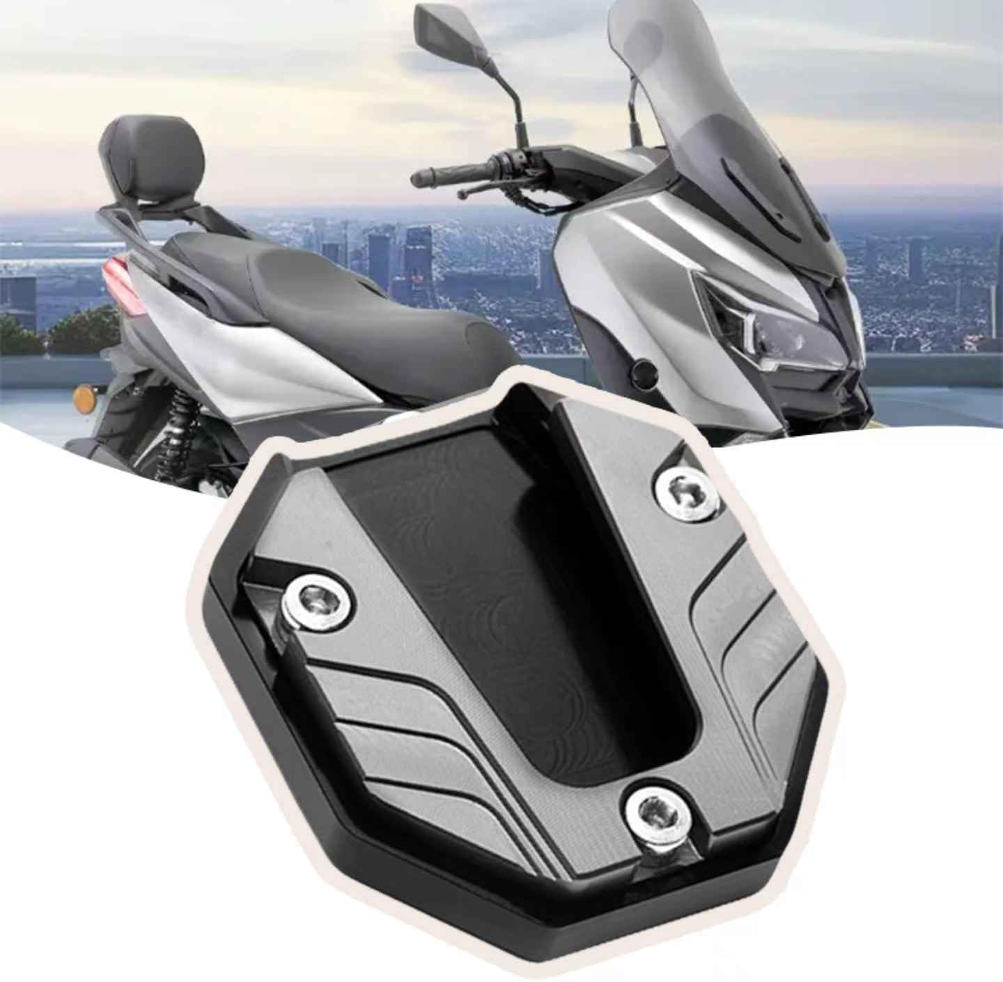majesort Kickstand Pad, for Kawasaki Z900 Z900RS Z 900 Z900 Rs Extender