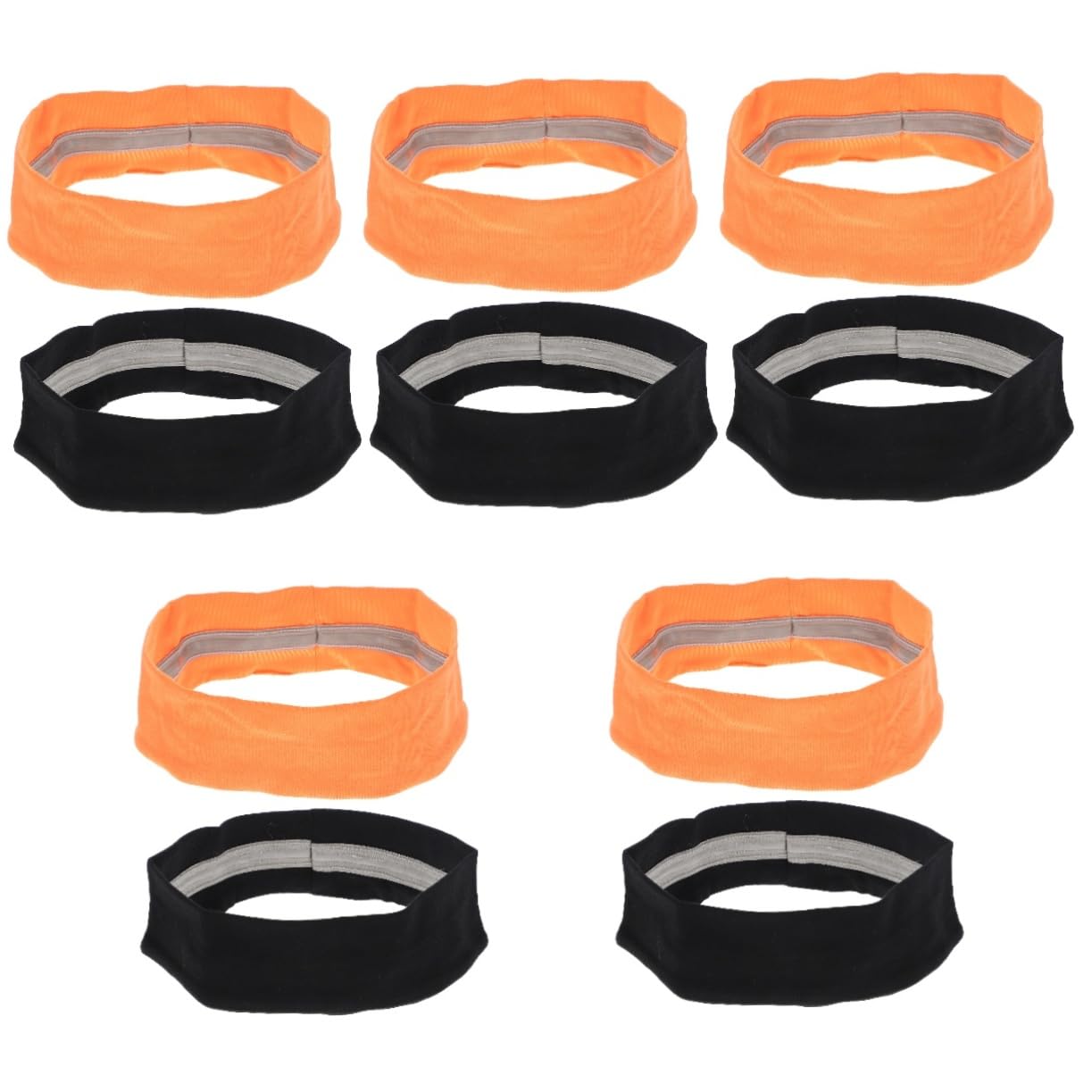 INOOMP 6 Pezzi Fascia Sportiva Allenamento Fascia Per La Testa Fasce Per Esercizi Palestra Fasce Per Atletica Fasce Per Boho Fascia Per Uomo Fasce Assorbenti Per Il Sudore Fascia