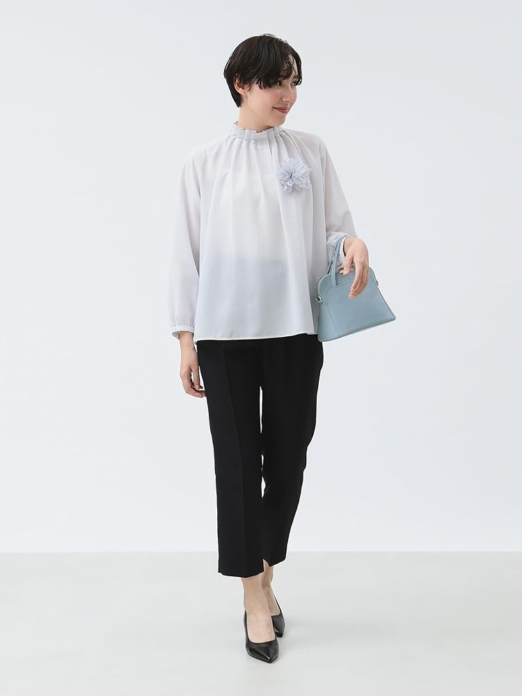 タグ付⭐　B:MING by BEAMS　スタンドフリルブラウス　M B:MING by BEAMS（ビーミングバイビームス）の「B:MING by BEAMS