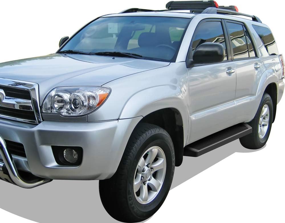 for 2006-2009 4Runner Sport Utility 4-Door (Nerf Bar | Side Steps) 6" Black Eboard Running Boards