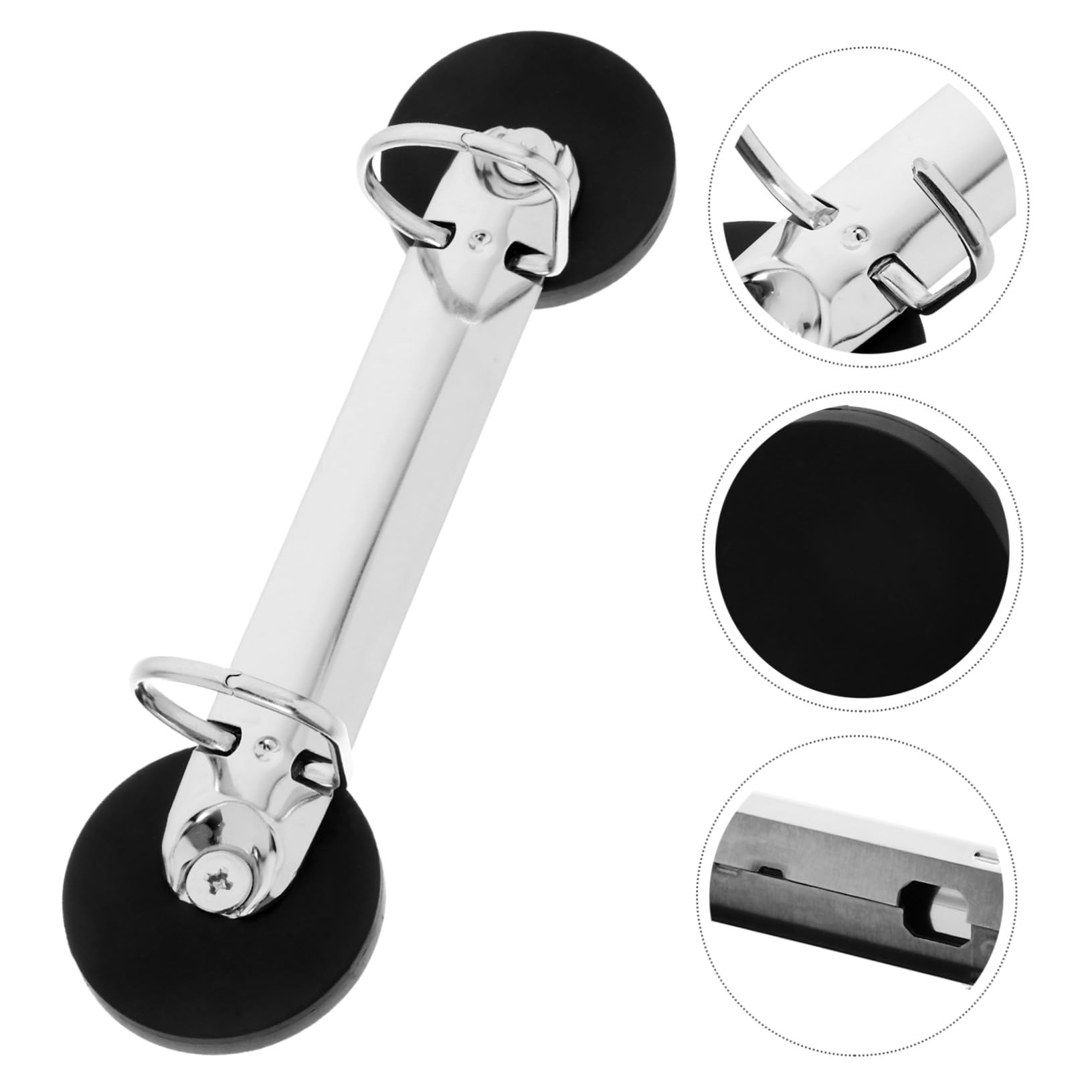 Magnetischer Eisen Ringbuchmechanismus mit Multifunktionalem Design Magnetische Fixierung für Lose Dokumente für Büro und Zuhause