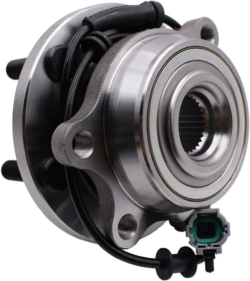PAROD 2PCS 515065 4WD Wheel Hub & Bearing Assembly Compatible with 2005-2018 Nissan Frontier, 2005-2012 Pathfinder, 2005-2015 Xterra, 2009-2012 Suzuki Equator 6 Lugs W/ABS