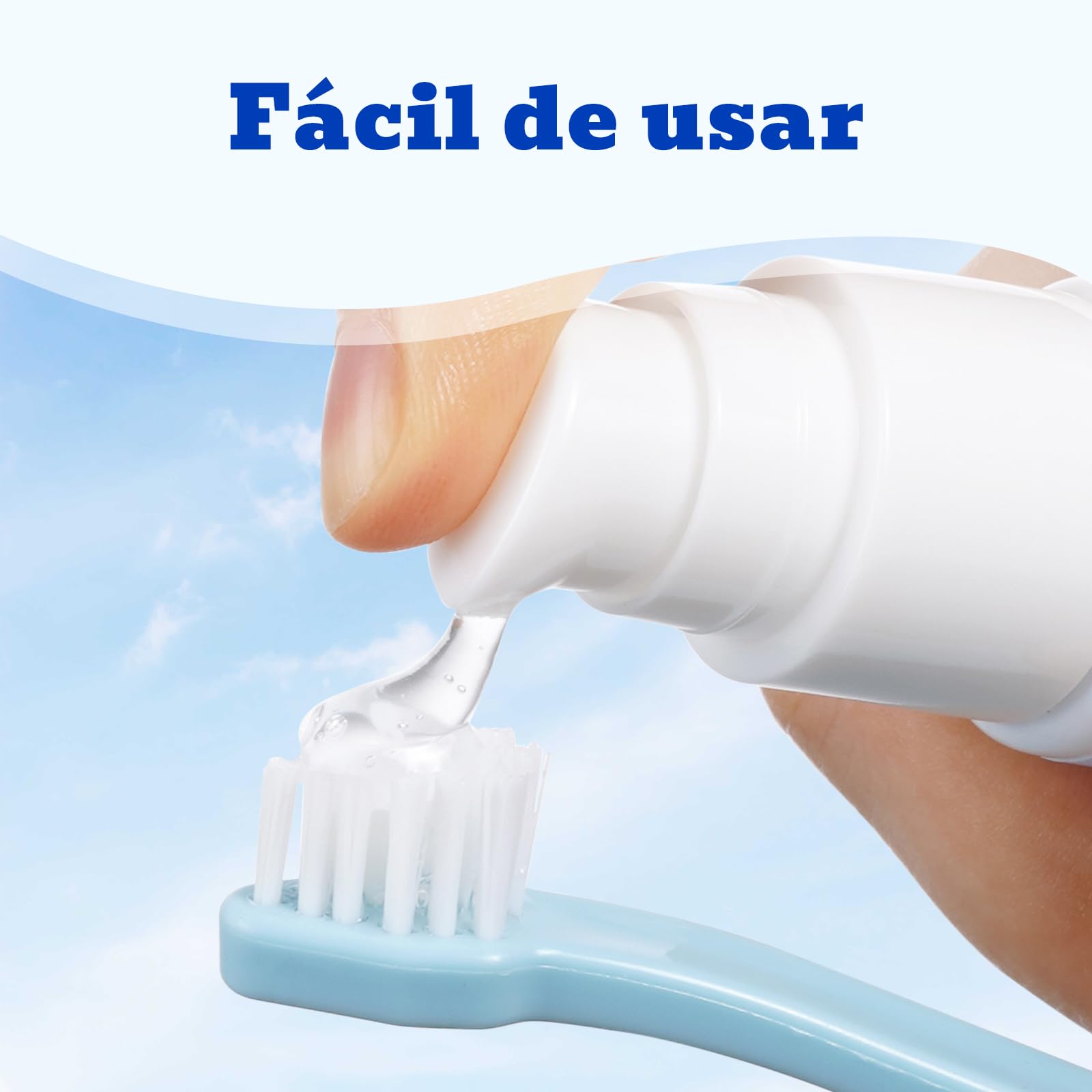 Juego de Cuidado Dental para Gatos, Pasta Dentífrica Sabor Atún 30 g, Incluye 2 Cepillos dientes gato, Fórmula Suave para el Cuidado Dental y un Aliento Fresco
