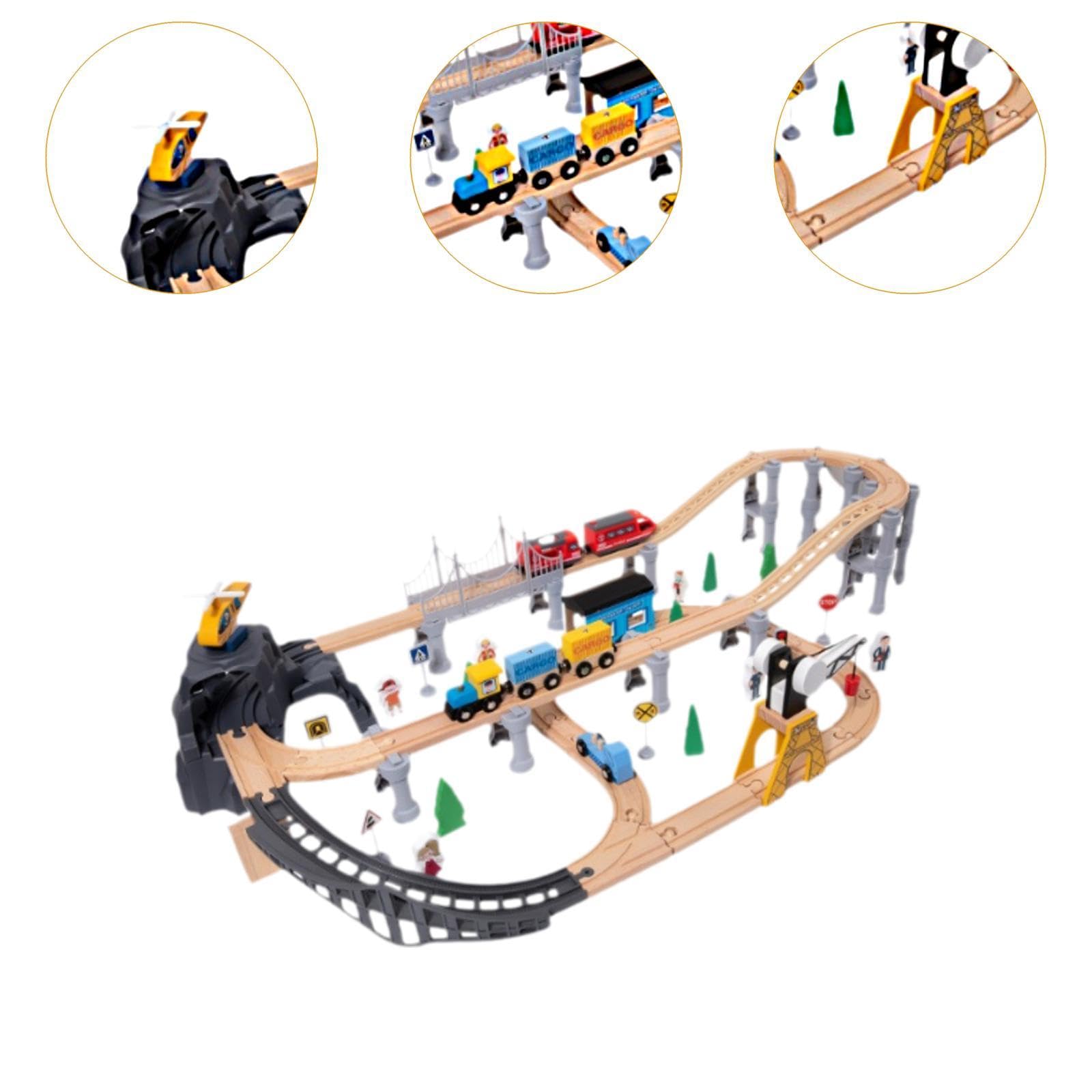 Modelleisenbahn Set, Lernspielzeug, Konstruktionsspielzeug für Mädchen