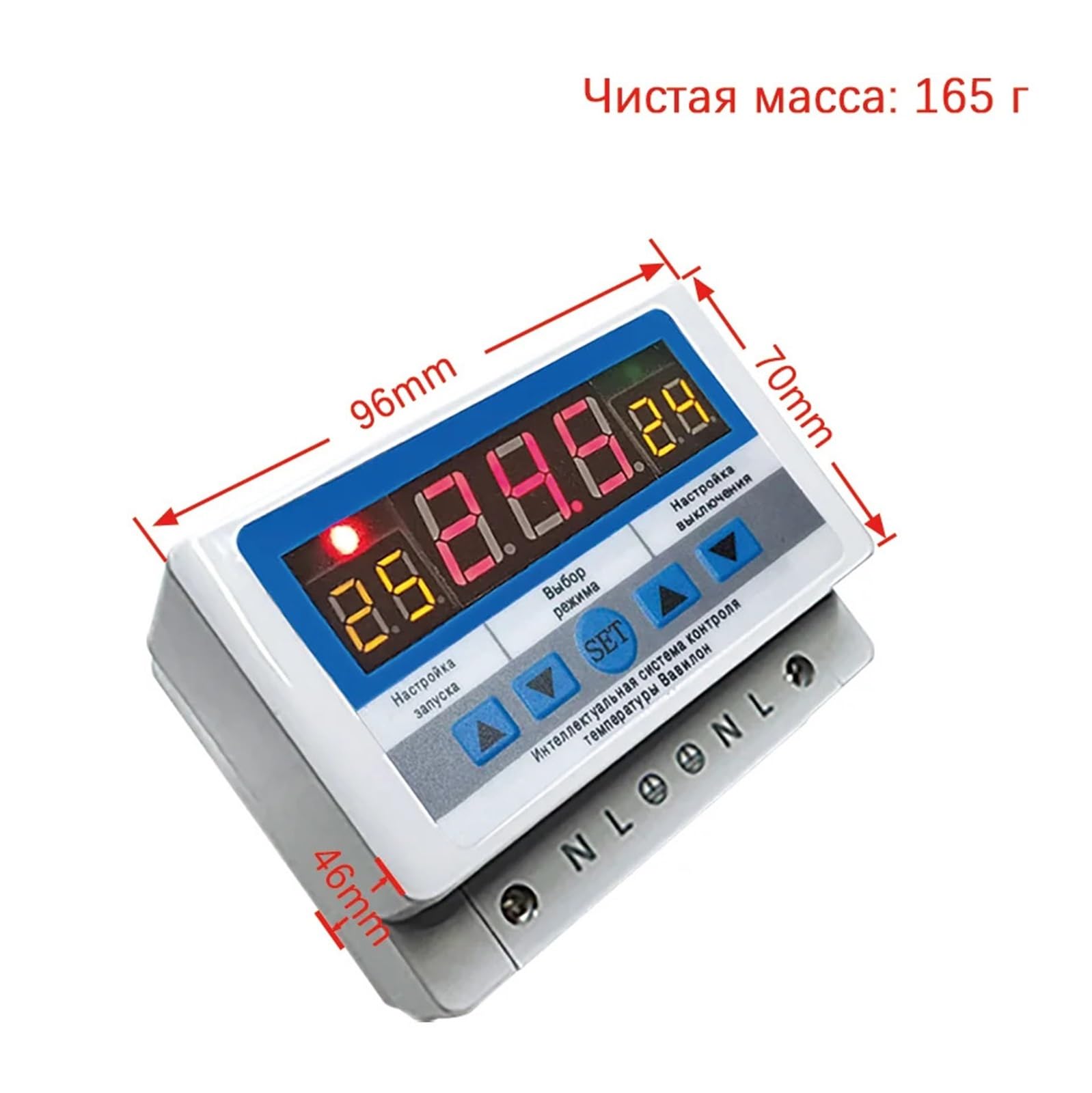 W3103 régulateur de température 30A 220V 5000W Refroidissement Chauffage minuterie Interrupteur Thermostat