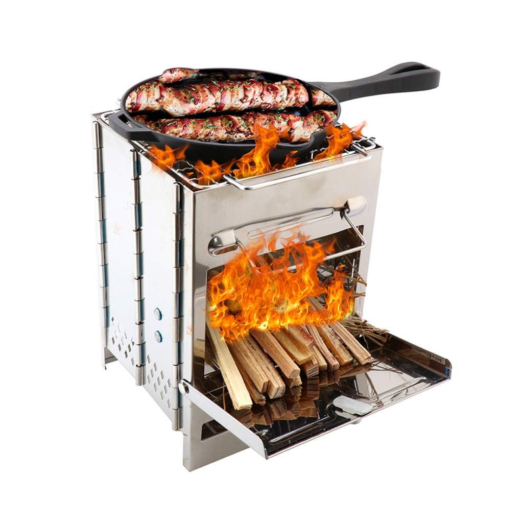 Przenośny Składany Grill Ogrodowy Ze Stali Nierdzewnej Grill Węglowy