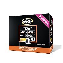 Caffè Motta Espresso Bar 100 capsule – Compatibili con le Macchine ad uso domestico Nespresso®
