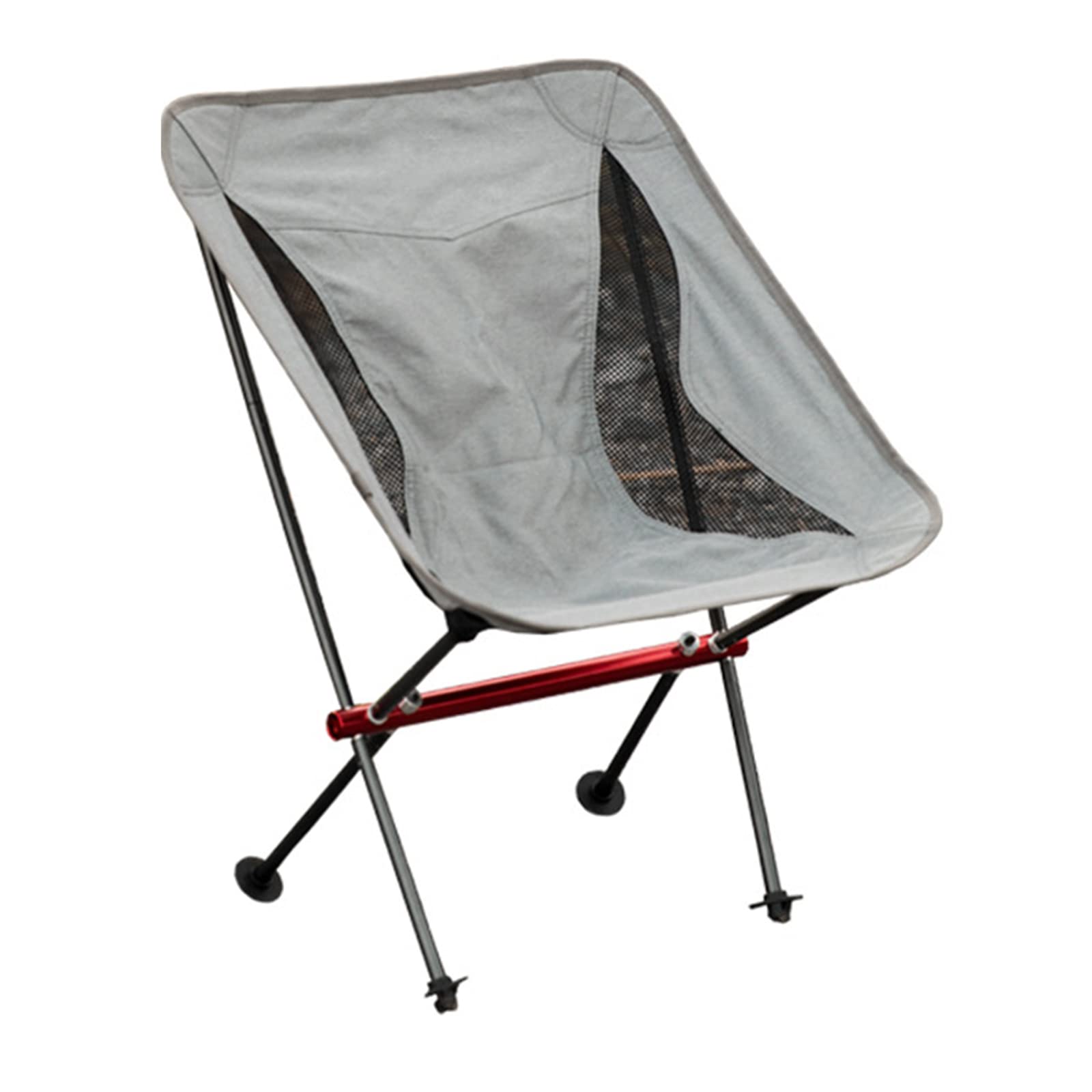 IESUTAThickened Full Aluminum Alloy Folding Chair, Home Portable Leisure Chair, Outdoor High Back Beach Camping Chair, Travel Leisure Fishing Chair Lounger(Size:Small)