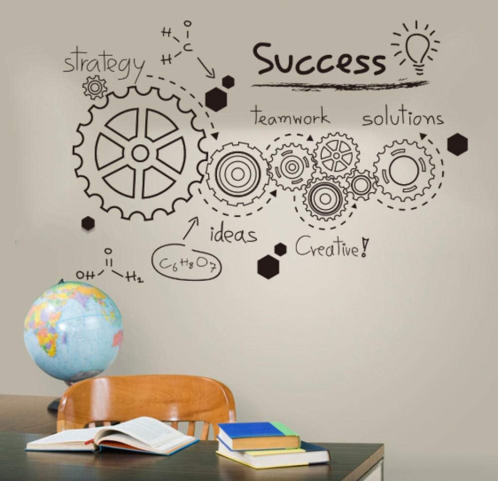 Large Office Teamwork Equipment Success Wall Sticker Company Classroom