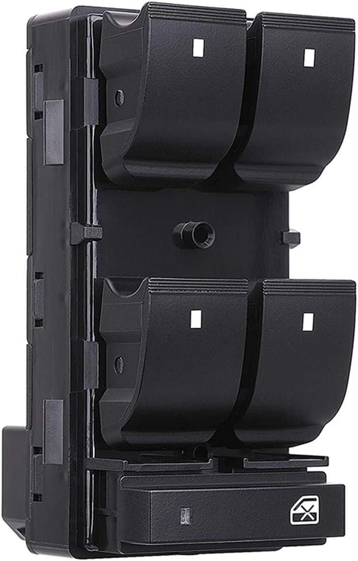 Power Window Control Switch Power for Master Window Lifter Control Switch Regulator Button for Chevy Silverado for GMC for Sierra for Traverse HHR for Yukon for Buick 20945129 Window Power Switch Acc