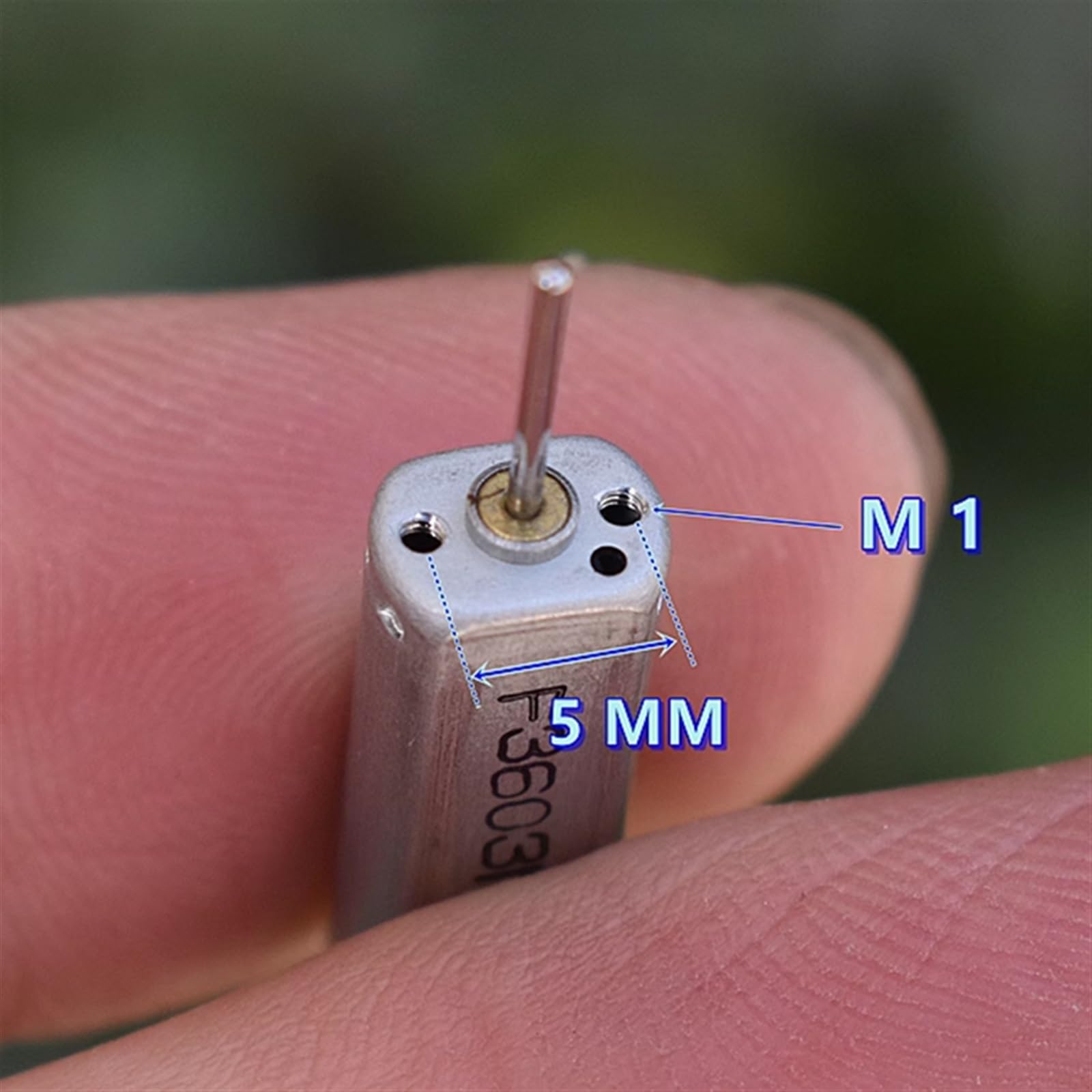 utensili elettrici Motore elettrico silenzioso K30 Mini 5mmx7mm DC 3V 27500RPM Motore muto ad alta velocità 1 pezzo