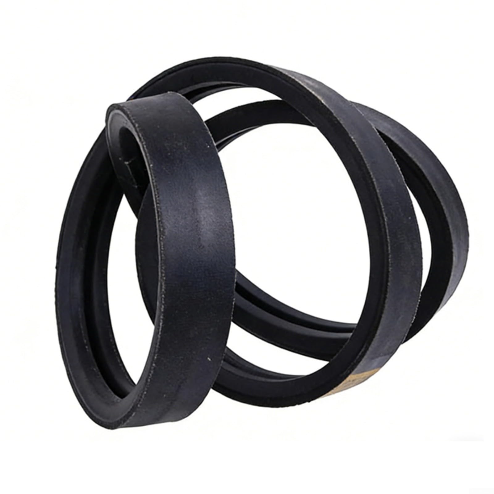 Correa de transmisión para cortacésped 265-296 154537-001 compatible con Vermeer Bc600Xl, negro, individual o paquete de 2, para mantenimiento de jardín y paisajismo al aire libre (2 piezas)