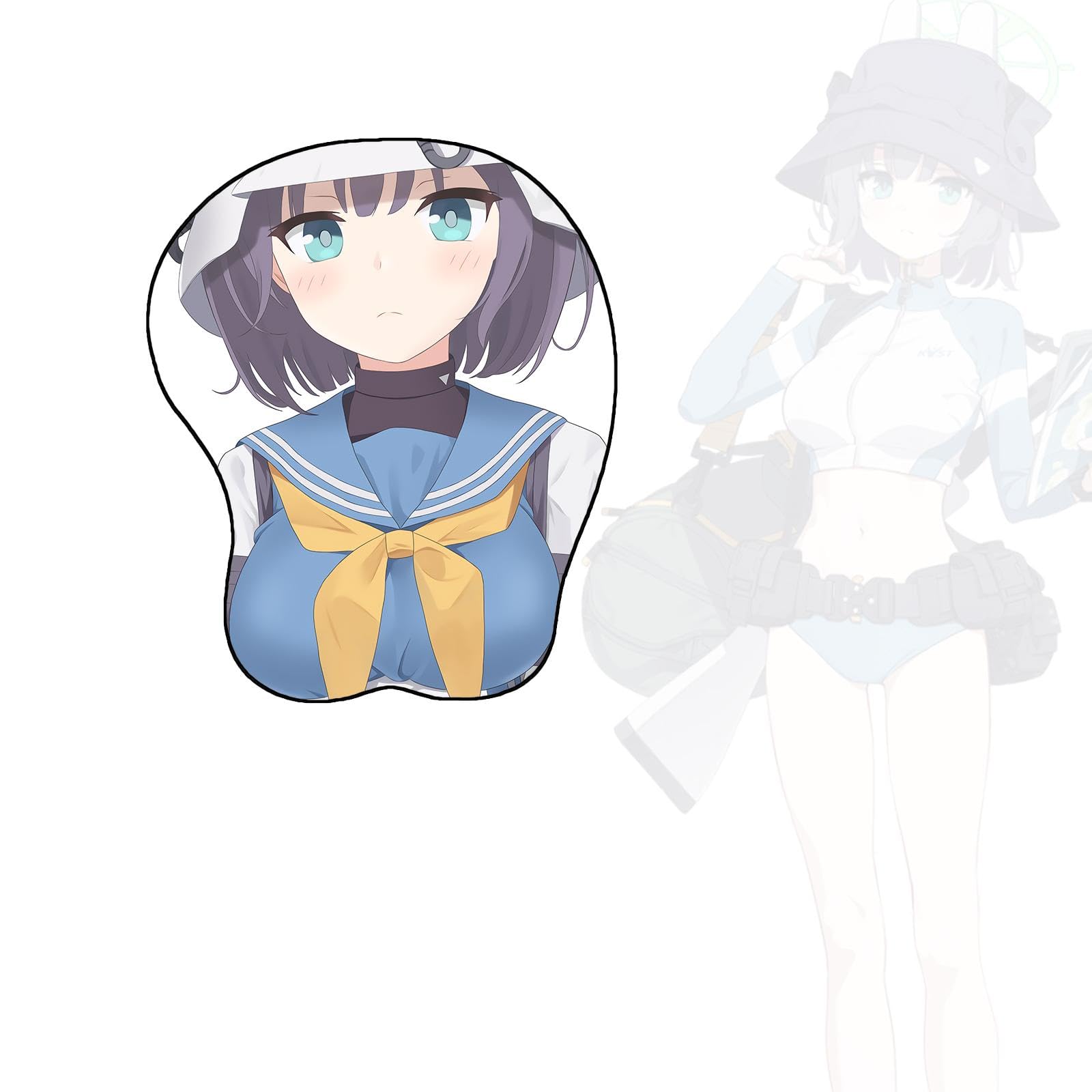 Amazon.co.jp: ブルーアーカイブマウスパッドソライサキかわいいアニメ