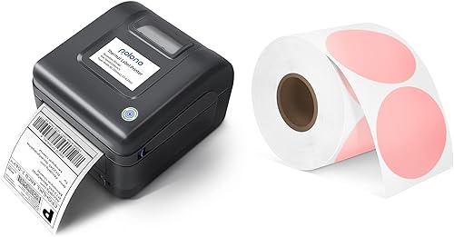 POLONO PL420 - Impresora térmica de 4 x 6 pulgadas, impresora de etiquetas de envío de alta velocidad, impresora térmica directa comercial,