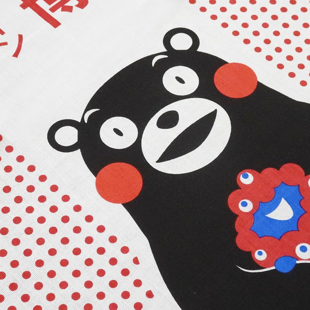 万博　手ぬぐい　黒　赤　コミャク　ミャクミャク　DNA　CELL　Black Amazon｜EXPO2025 ミャクミャク【くまモン】手ぬぐい 赤 2025大阪