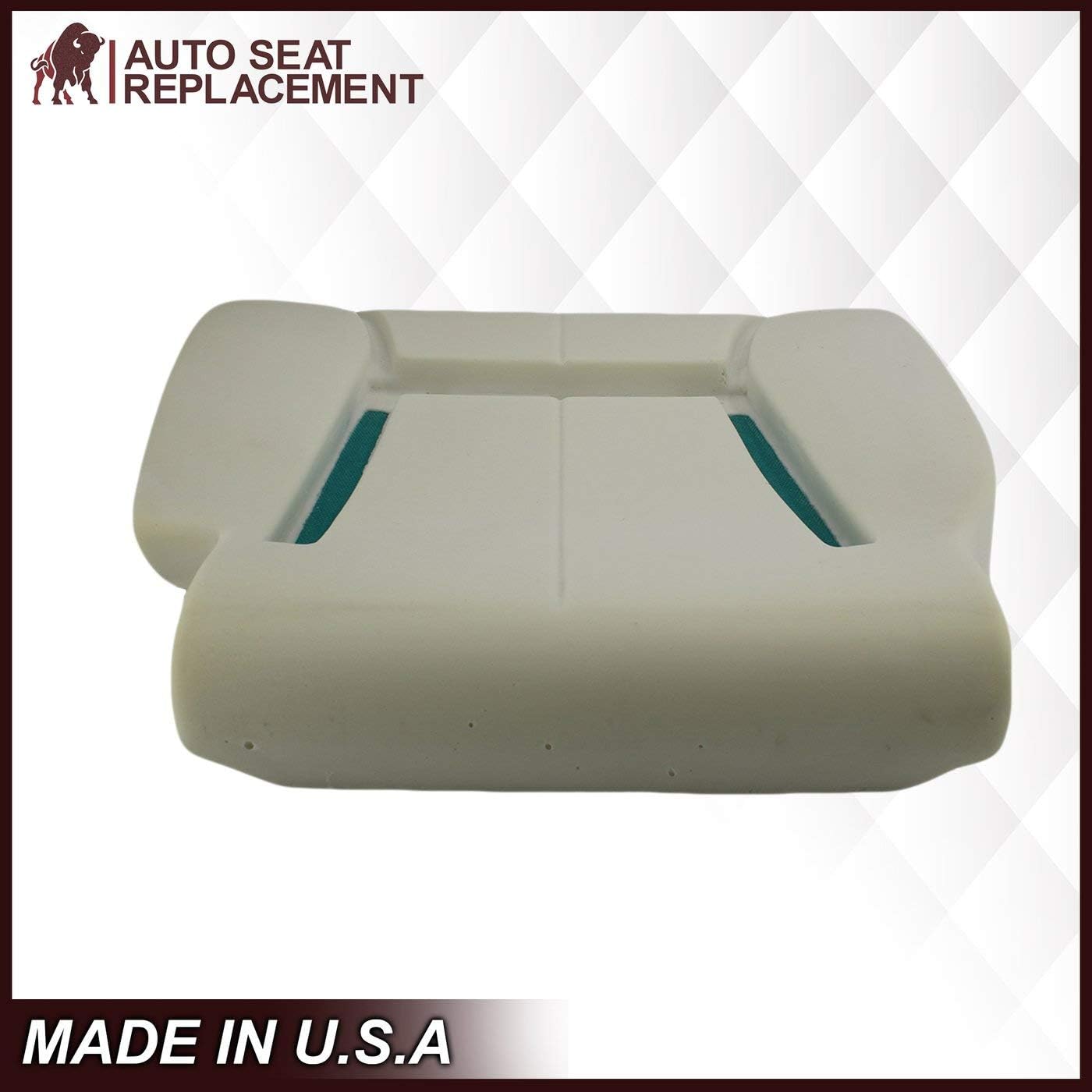 Auto Seat Replacement, Replacement Cushion Foam - Compatible with 1998, 1999, 2000, 2001 Dodge Ram 1500 2500 3500 Laramie SLT (Driver Bottom Cushion Foam)
