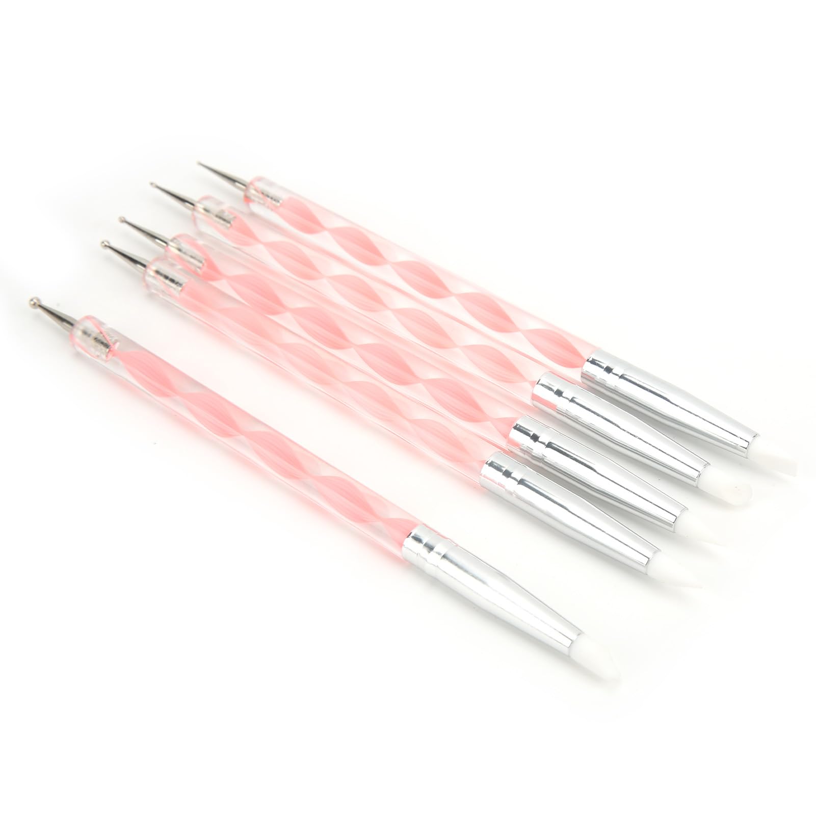 Polymer Clay Tools, Clay Modeling Tools Different Sizes 9Pcs Stainless Steel Silicone Modeling Clay Tools for Clay Pottery Sculpture Manicure