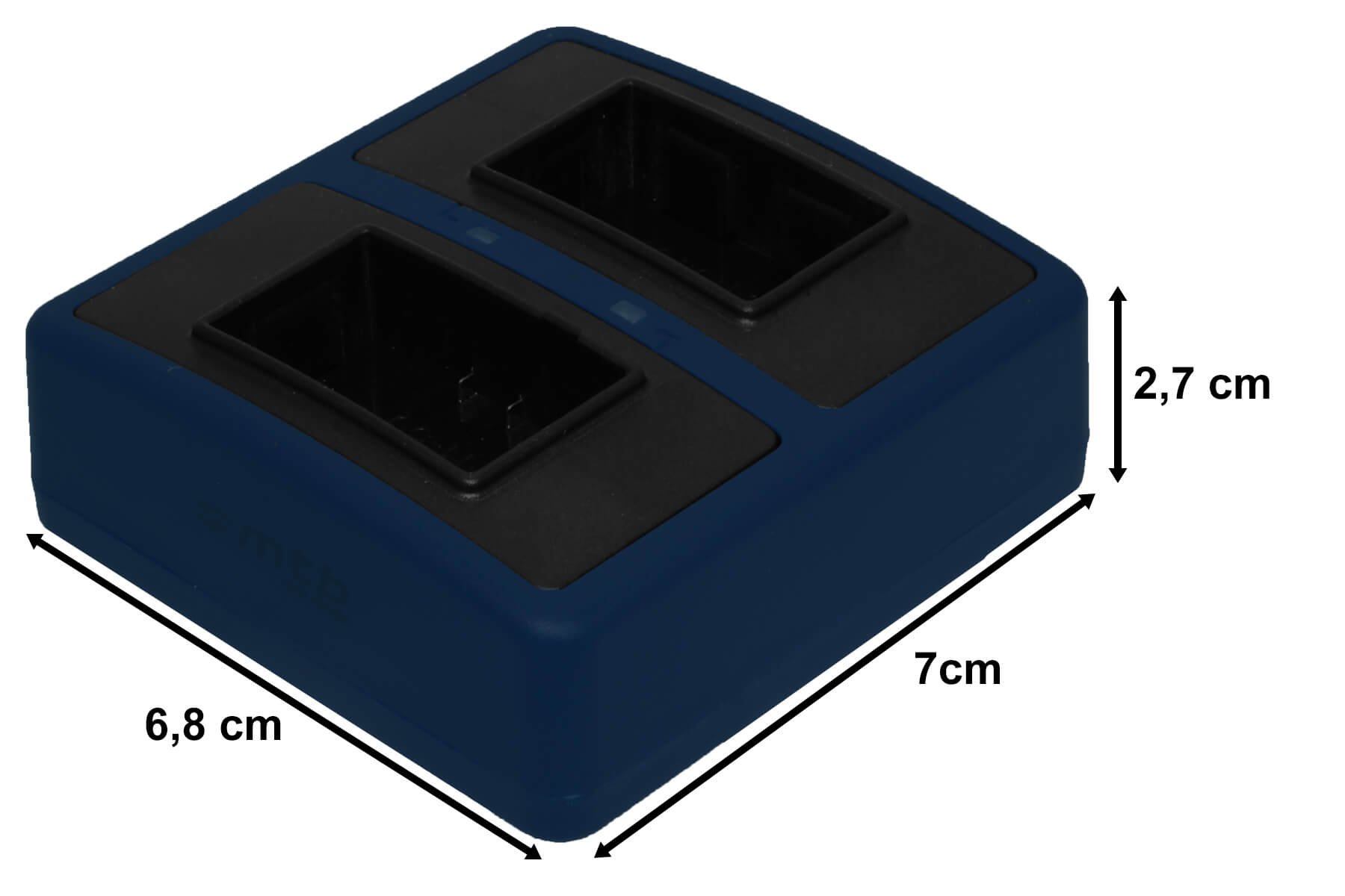 2 Akkus + Dual-Ladegerät Für Sony NP-FH50/FP50 – USB-Ladung, Inkl. Micro-USB-Kabel | Für Kameras & Camcorder
