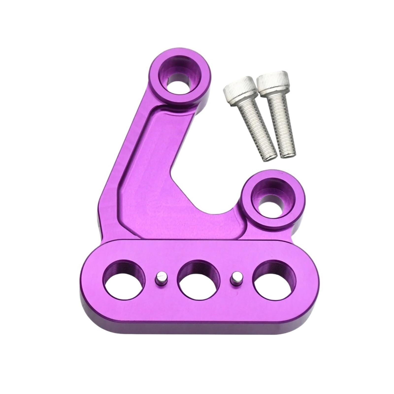 CMGGMKEZDP Motorcycle Foot Pegs Electric Motocross Foot Pegs Fixing Bracket Rests Pedal Mount Support Bracket For Surron For Light Bee X S Pedals Footpegs(Purple Right Bracket)