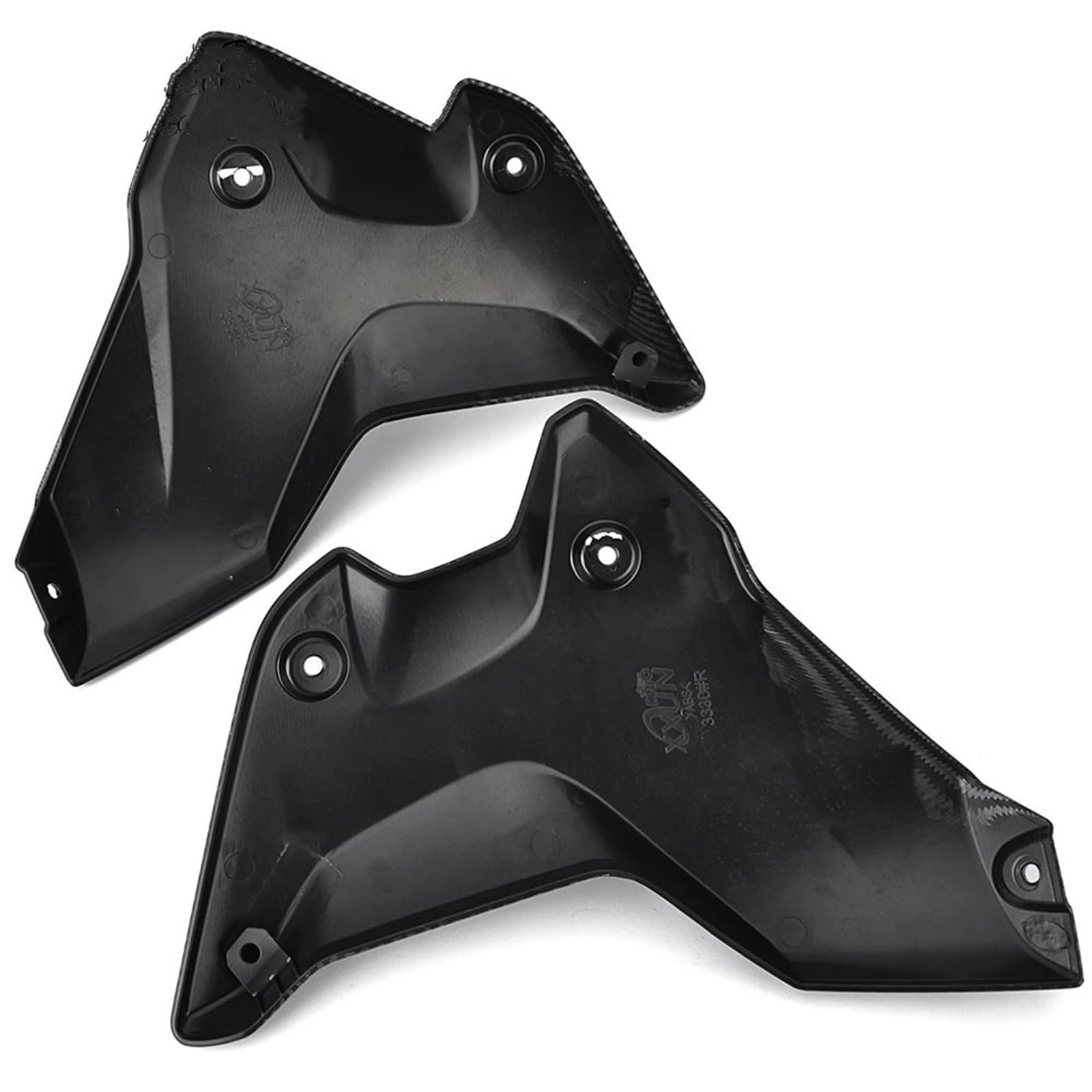 Pasuje do BMW R1250GS R 1250GS R1250 GS 2017-2023 Przednia osłona chłodnicy Rama boczna Osłona owiewki Motocykl Osłona ochronna chłodnicy(Carbon Fiber Look)