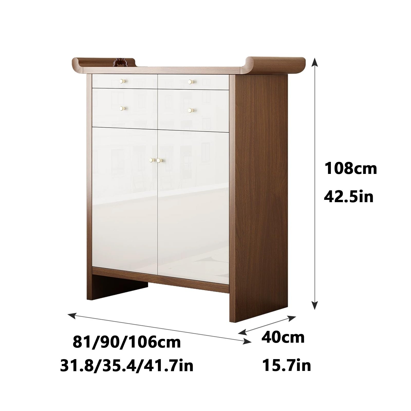 Armadietto da meditazione in legno, con cassetto portaoggetti da altare con ripiano regolabile, tavolo spirituale per esporre incenso, perfetto per casa o ufficio